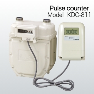 Gas Meter with Pulse Transmitter